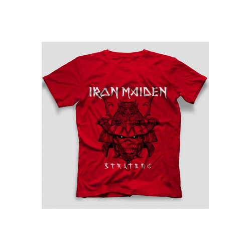 Iron Maiden - Senjutsu Kırmızı T-shirt