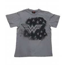 BATMAN (WONDER WOMAN ) Lisanslı Gri (t-shirt)