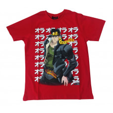 Jo Jo's Bizarre Adventure - Jotaro Kujo (T-Shirt) Kırmızı