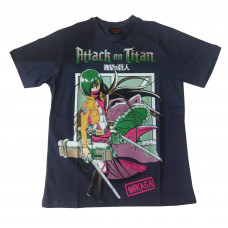 Attack On Titan - Mikasa (T-Shirt) Füme