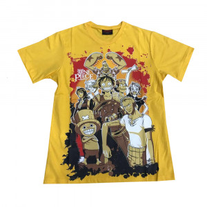 One Piece - All Together (T-Shirt) Sarı