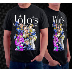 Jo Jo's Bizarre Adventure T-Shirt Siyah