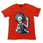 Rick And Morty - Sector C 137 (T-Shirt) Turuncu