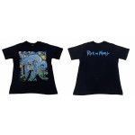 Rick And Morty - Painting (T-Shirt) Siyah