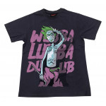 Rick And Morty - Wubba Lubba Duub (T-Shirt) Siyah