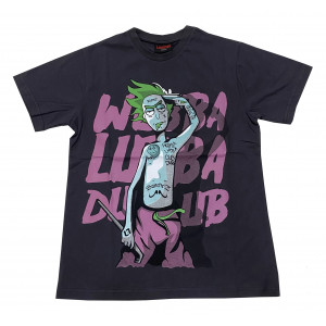 Rick And Morty - Wubba Lubba Duub (T-Shirt) Siyah