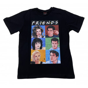 Friends - Pictures (T-Shirt) Siyah