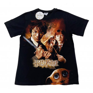 Harry Potter - And The Chamber Of Secrets (Lisanslı T-Shirt) Siyah 