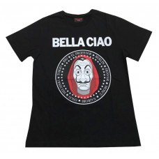 La Casa De Papel - Bella Ciao (T-Shirt) Siyah