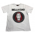 La Casa De Papel - Bella Ciao (T-Shirt) Beyaz