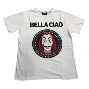 La Casa De Papel - Bella Ciao (T-Shirt) Beyaz