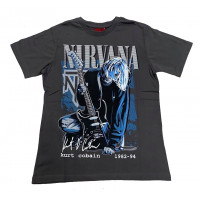 Nirvana - Kurt Cobain 94 T-Shirt Füme