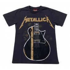 Metallica - Guitar (T-Shirt) Siyah